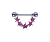 Beautiful Star Nipple Piercing PN-502